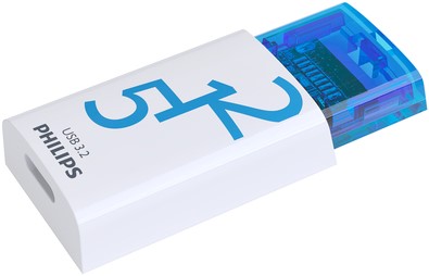 USB stick 3.2 Philips Click USB-C 512GB blauw-2