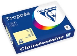 Kopieerpapier Trophée A4 80gr geel 500 vel