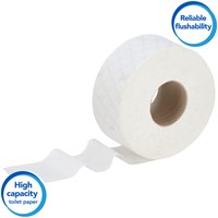 Toiletpapier Scott Essential jumbo 2-laags 200m wit 8614-3