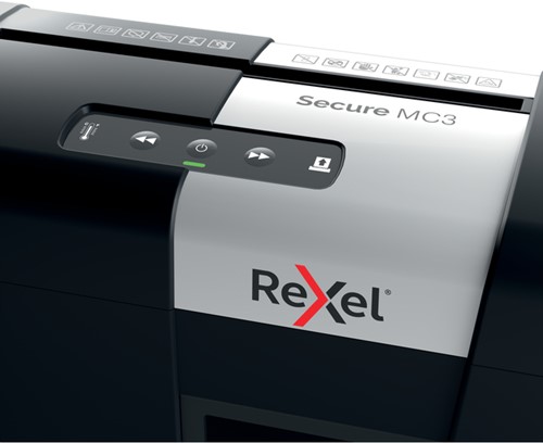 Papiervernietiger Rexel Secure MC3 P5 snippers 2x15mm-3