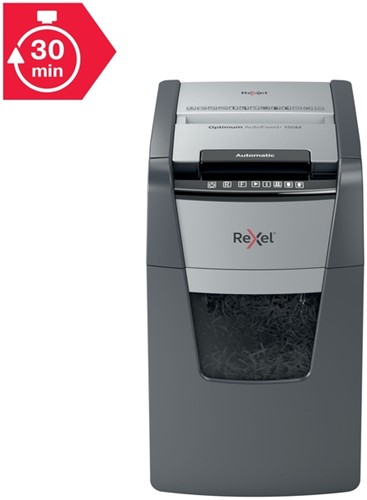 Papiervernietiger Rexel Optimum Auto+ 150M P5 snippers 2x15mm-12