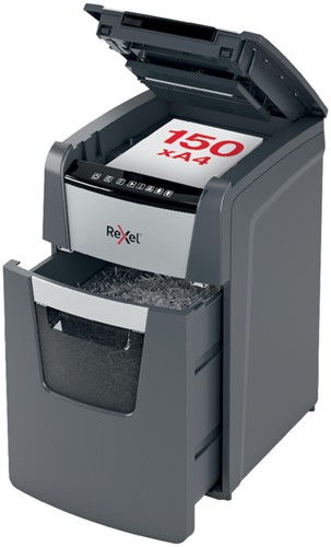 Papiervernietiger Rexel Optimum Auto+ 150M P5 snippers 2x15mm-3