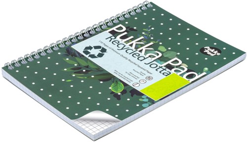 Notitieboek Pukka Pad Jotta A5 ruit 5x5mm 110 pagina's 80gr groen-2