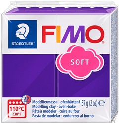 Boetseerklei Fimo soft 57 gram pruim