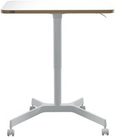 Zit-sta bureau Leitz Ergo compact wielen