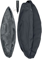 Actieve zitbal Leitz Ergo 55cm anti-rol donkergrijs-9