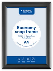Kliklijst Europel Economy A4 zwart