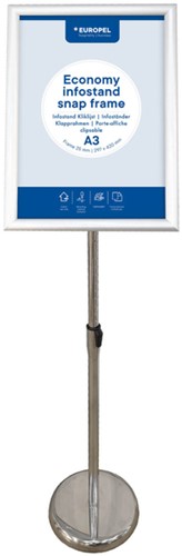 Infostandaard Europel Economy A3 zilver