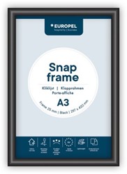 Kliklijst Europel A3 25mm zwart