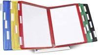 Zichtpanelensysteem bureau Tarifold metaal A4 met 30-tassen assorti