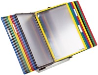 Zichtpanelensysteem bureau Tarifold metaal A4 met 30-tassen assorti-2