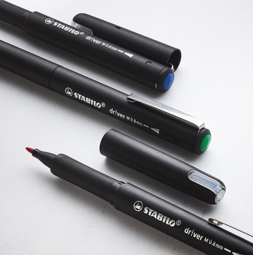 Fineliner STABILO dr!ver medium groen-1