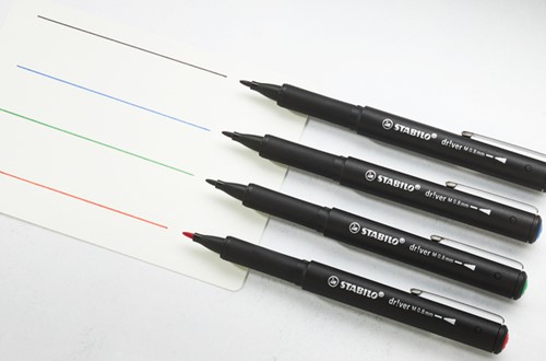 Fineliner STABILO dr!ver medium zwart-2