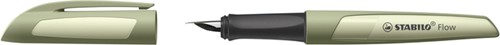 Vulpen STABILO Flow medium khaki blister à 1 stuk-2