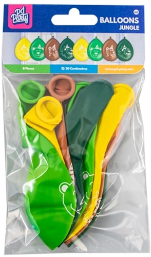 Balloons Jungle cartoon-2