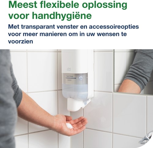 Zeepdispenser Tork S4 Elevation 1000ml wit 564500-1