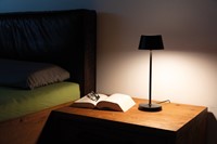 Tafellamp MAUL Nina LED oplaadbaar dimbaar zwart-3