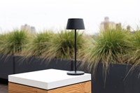 Tafellamp MAUL Nina LED oplaadbaar dimbaar zwart-1