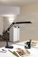 Bureaulamp MAUL Atlantic LED op voet zwart-3