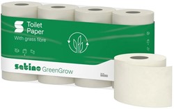 Toiletpapier Satino MT1 GreenGrow 3-laags 8x250vel naturel 079870