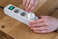 Stopcontactadapter Brennenstuhl USB A 2.4A wit-3