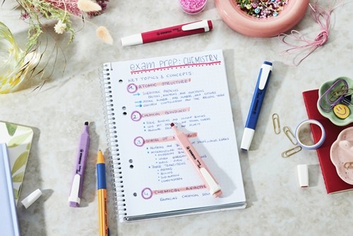 Markeerstift STABILO Swing cool nature colors assorti 6 stuks-2