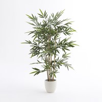 Kunstplant Mica Bamboe in plastic pot 150x75cm-1