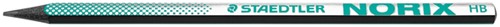 Potlood Staedtler Norix HB zwart-groen blister à 2 stuks-2
