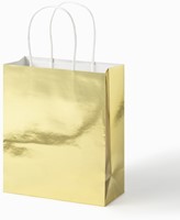 Cadeautas Folia goud kraft 24x31x12cm 20 stuks-2