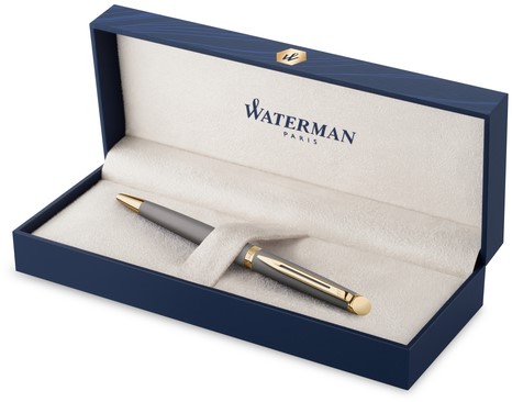 Balpen Waterman Hémisphère Fashion Colors metallic grey GT medium-1