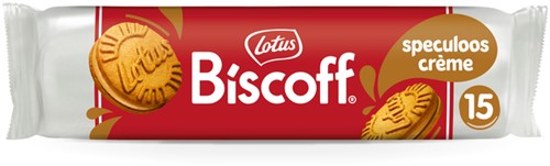 Koekjes Lotus Biscoff sandwich speculooscreme 15 stuks
