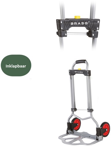 Steekwagen BRASQ Inklapbaar HT60 incl. bagagespin 60Kg-3