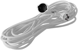 Verlengkabel BRASQ 20m wit