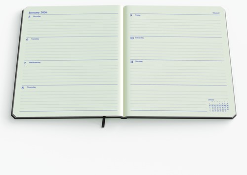 Agenda 2027 de KEMPEN Weekly Planner Large 7dagen/2pagina's assorti-2