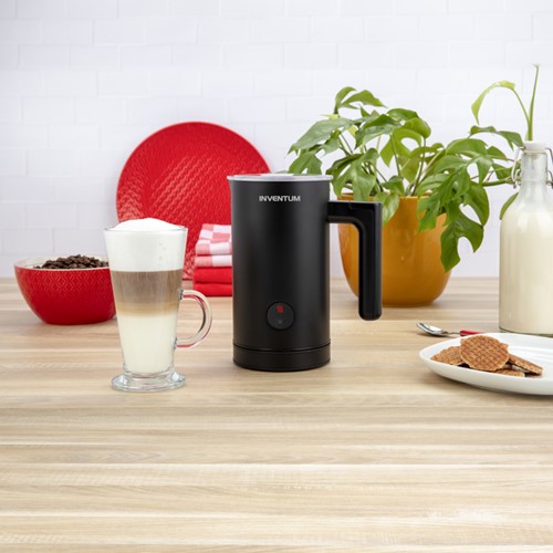 Melkopschuimer Inventum 150/300 ml zwart-1
