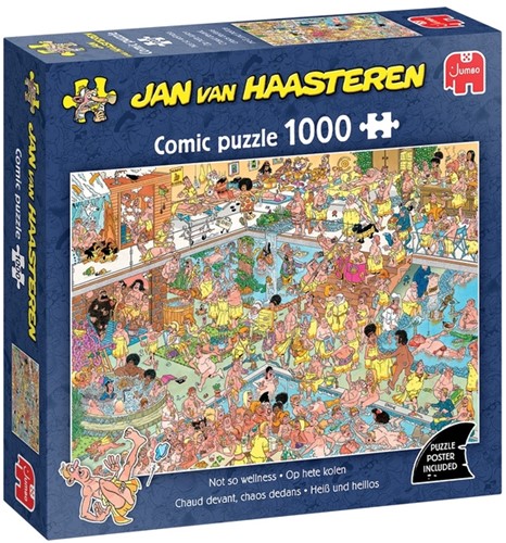 Puzzel JvH Op hete kolen 1000st