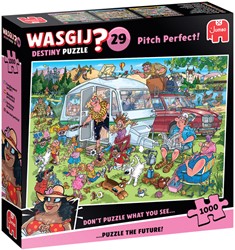 Puzzel Wasgij Destiny 29  Op de Camping!1000st