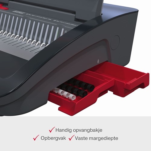 Inbindmachine GBC CombBind CB25E 21-gaats elektrisch-4
