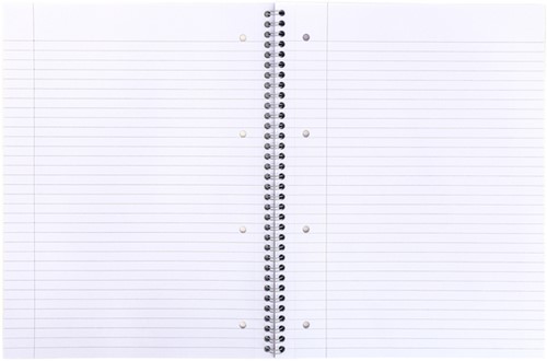 Collegeblok Pukka Pad Jotta Recycled A4 lijn 4-gaats 110 pagina's 80gr groen-3