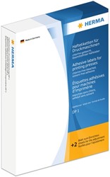 Etiket HERMA 2730 tbv drukmachines DP1 rond 16mm wit 10000 etiketten