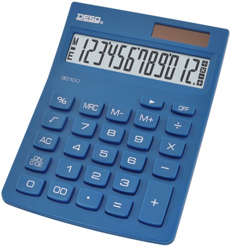 Rekenmachine Desq Compact navy-3