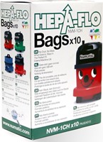 Stofzuigerzak Numatic Hepa Flo NVM-1CH microvezel Original 10 stuks-3