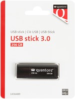 USB-stick Quantore 256GB 3.0 zwart