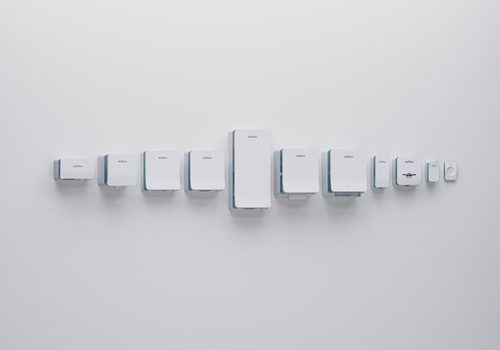 Toiletpapierdispenser Satino MT1 Hyginity duo wit 333426-2