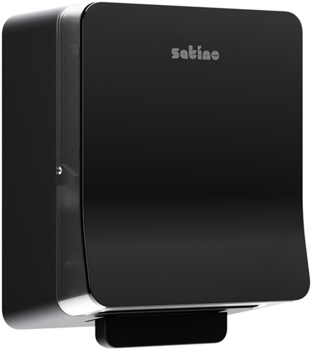 Handdoekroldispenser Satino SYS1 Hyginity zwart 333419