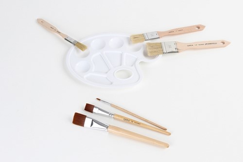 Kwast Qrea varkenshaar set à 3 breedtes-1