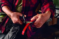 Klittenband tesa Ultra Power Lock Tape 100cmx25mm zwart-1