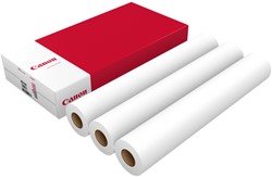 Inkjetpapier Canon 610mmx45m 90gr mat gecoat 3 rollen
