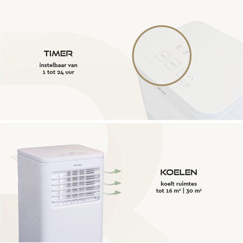 Airconditioning BRASQ MAC9000 9000 BTU wit-2