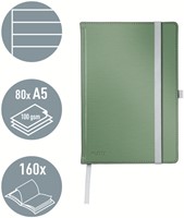 Notitieboek Leitz Style A5 lijn 160 pagina's 100gr groen-2